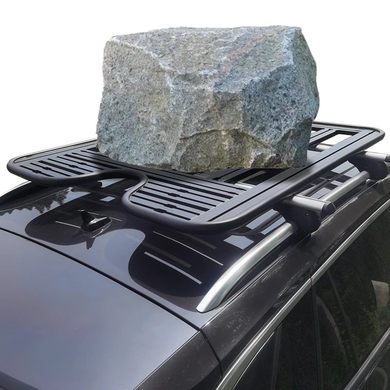 Aluminum Alloy Car Roof Cargo Luggage Rack Baskets for XC90 2019-2024 2025+
